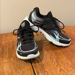 Ryka Women’s Devotion Plus 2 Walking Shoes – Size 6 – Black/Blue